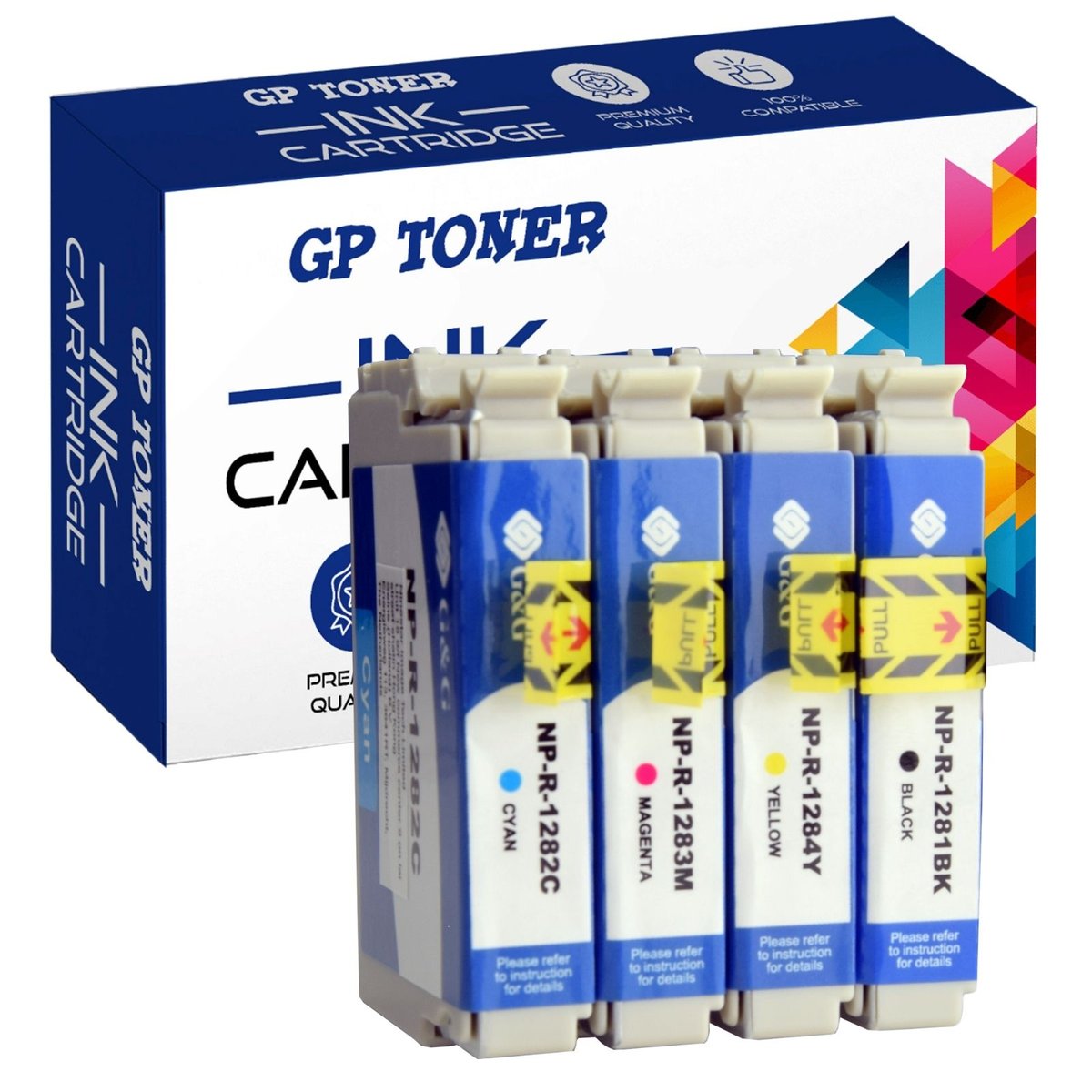 4x Tusze do Drukarki Epson Stylus SX125 130 230 235