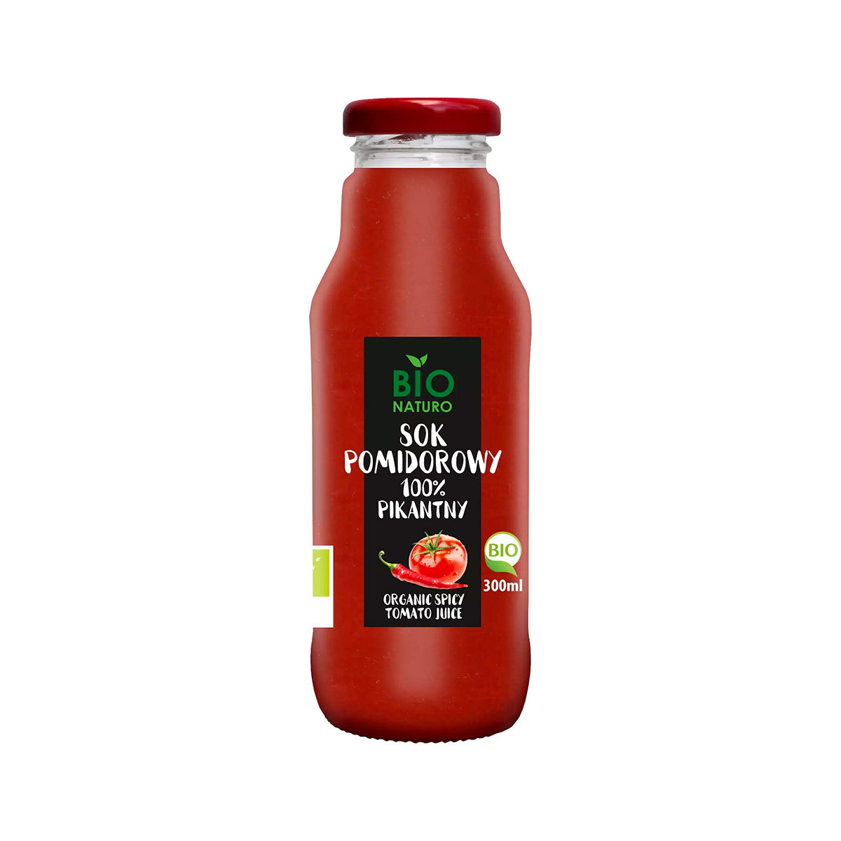 Bio Naturo Naturo Sok pomidorowy pikantny 100% 300 g () 135137