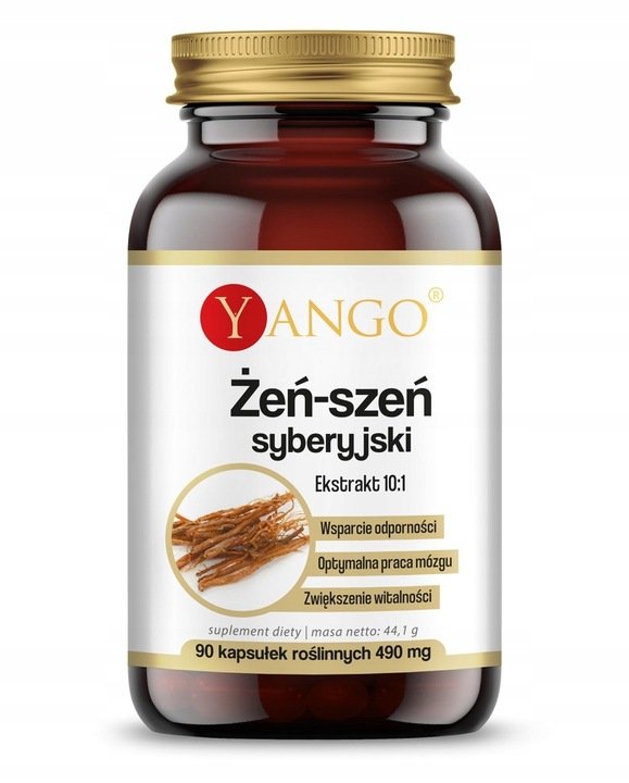 Yango Żeń-Szeń Syberyjski 90 kapsułek Sprawny Umysł (5904194063214)