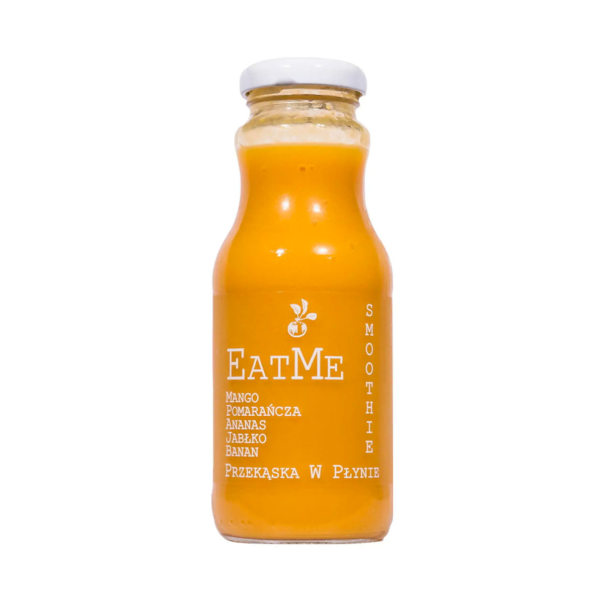 Smoothie mango. pomarańcza. ananas. jabłko. banan  EATME 250 ml Sadvit