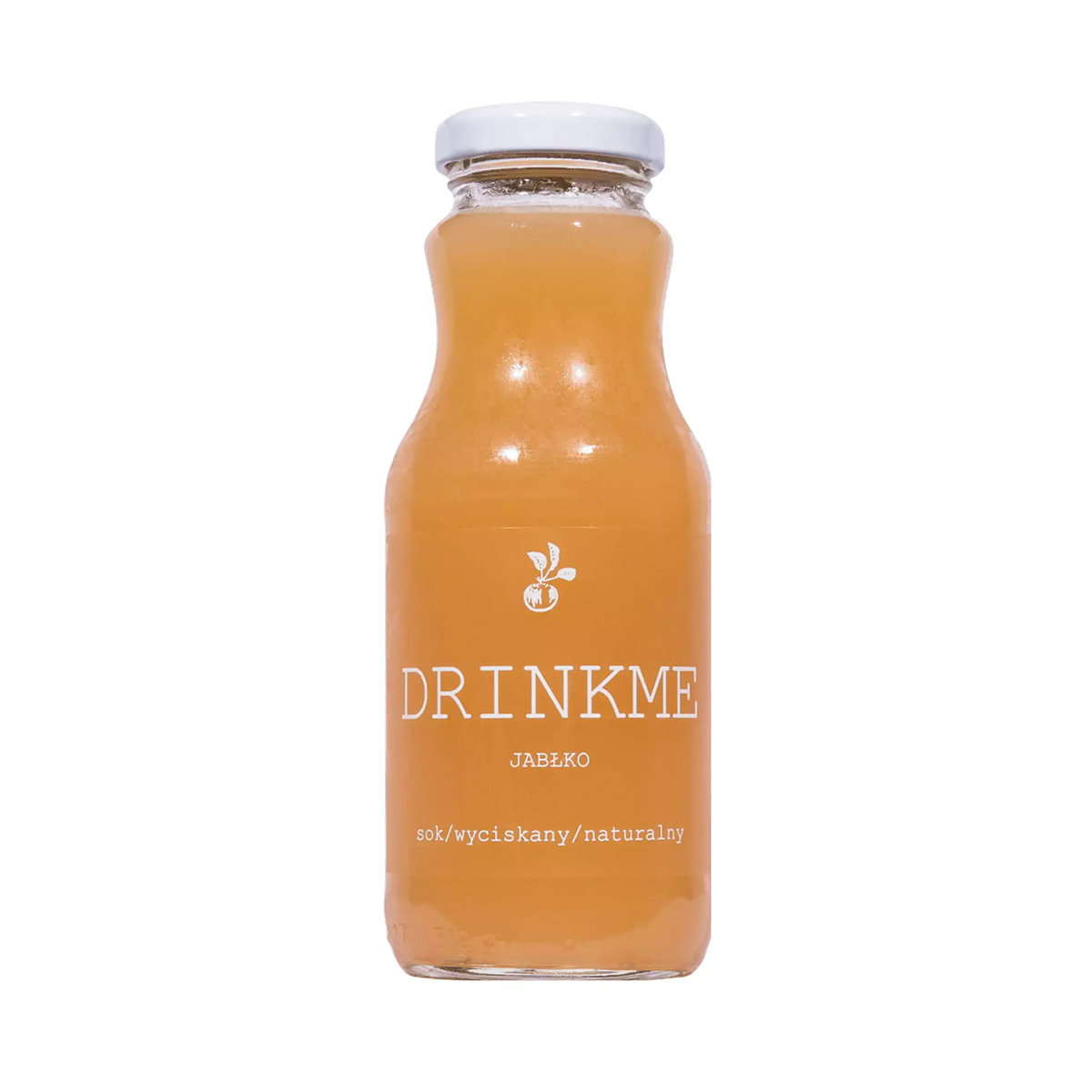 Naturalny jabłkowy sok wyciskany DRINKME 250 ml Sadvit