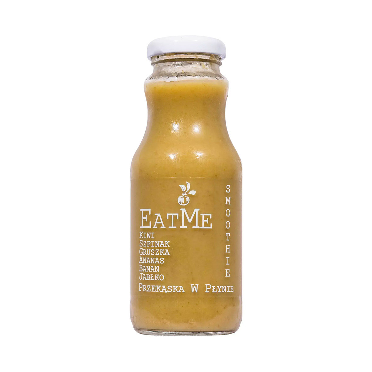Smoothie kiwi, szpinak, gruszka, ananas, banan, jabłko  EATME 250 ml Sadvit
