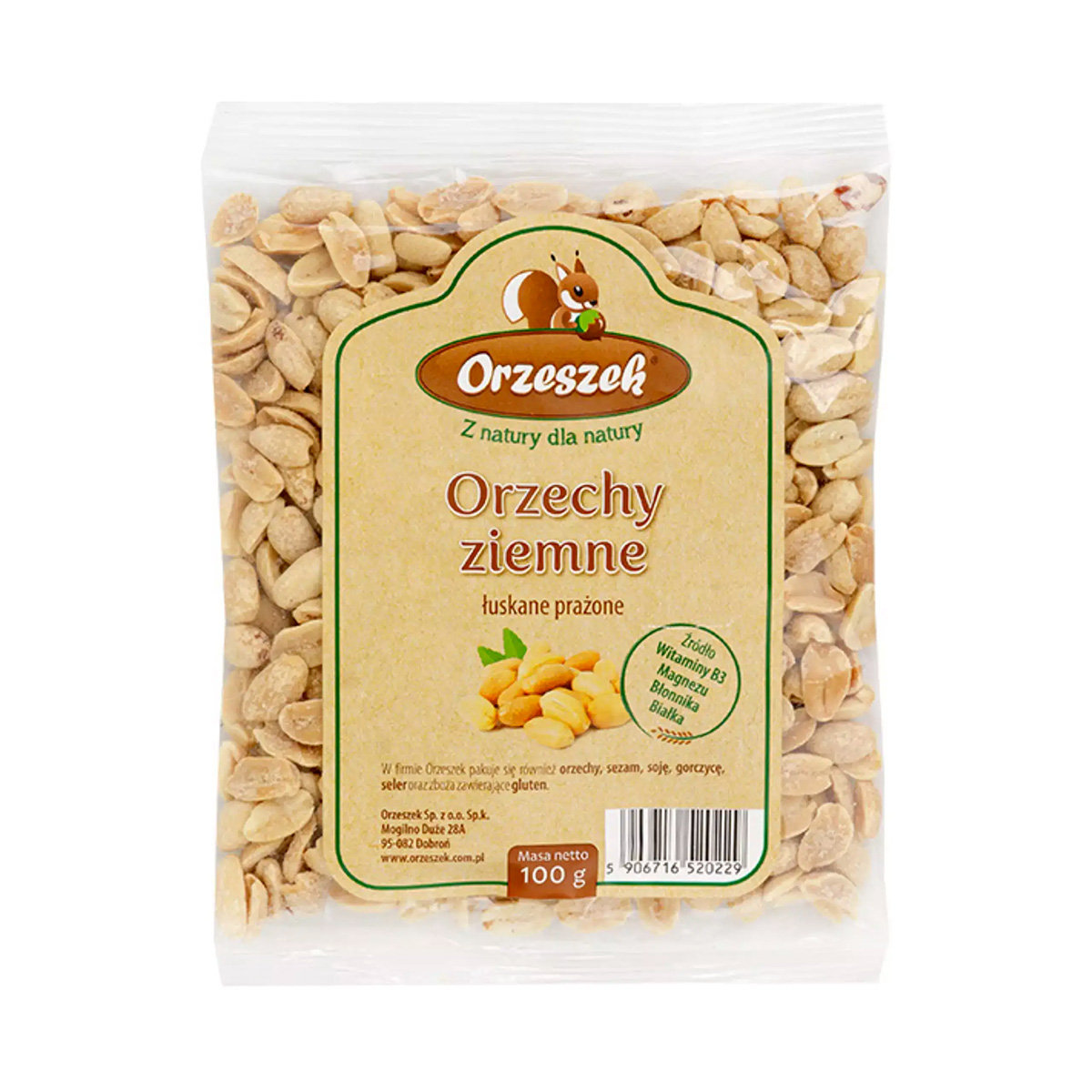 Orzechy ziemne prażone Orzeszek - 500 g