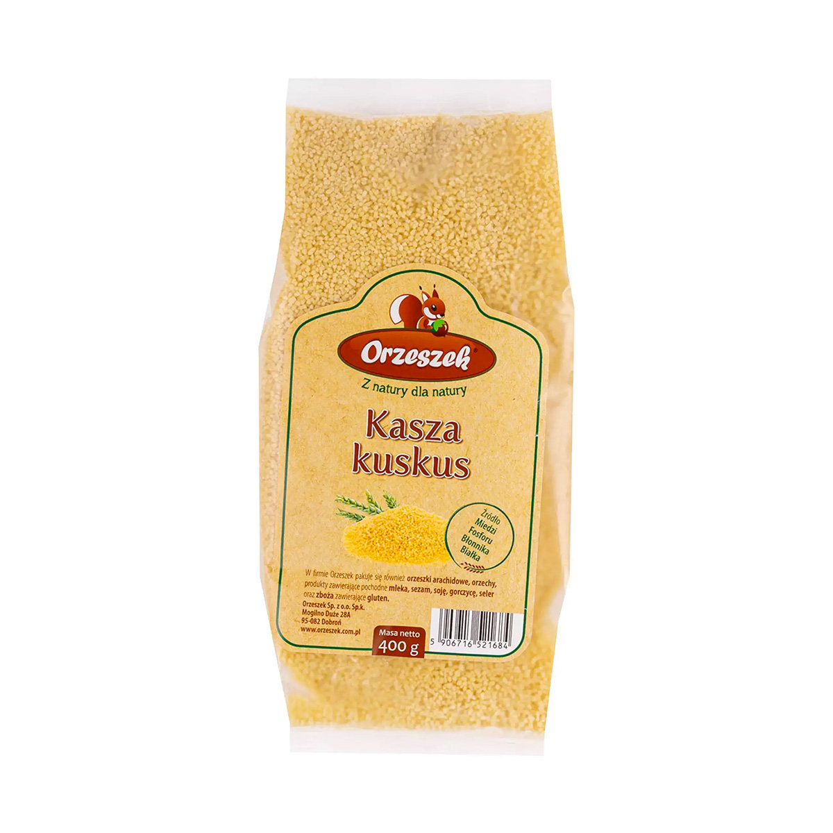 Kasza kuskus Orzeszek