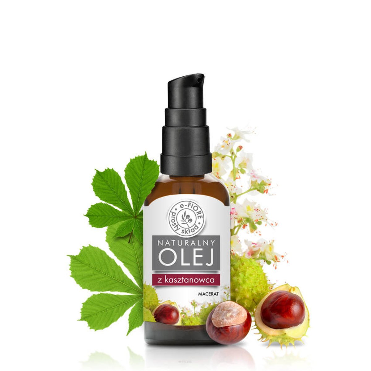 e-FIORE Macerat olejek z Kasztanowca 50ml Naczynka