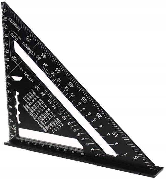 Kątownik Stolarski Ciesielski 190Mm Aluminiowy