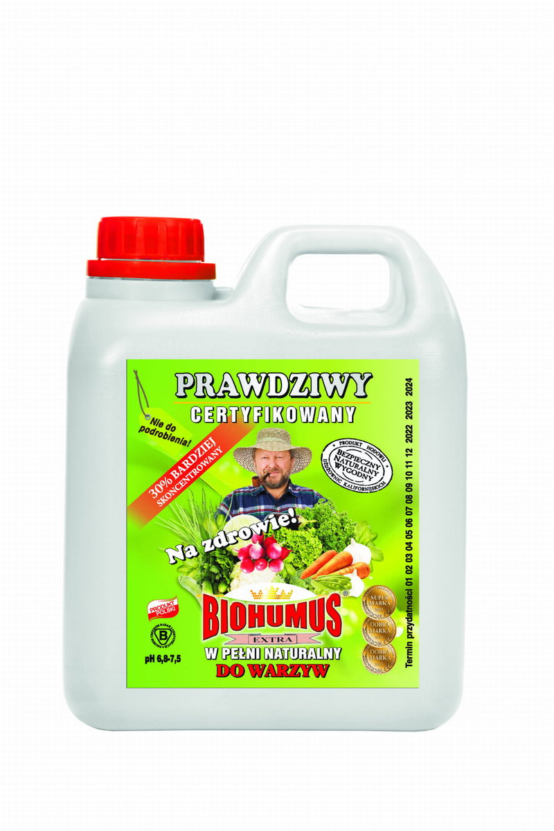 Ekodarpol Nawóz do warzyw BIOHUMUS EXTRA 2 l