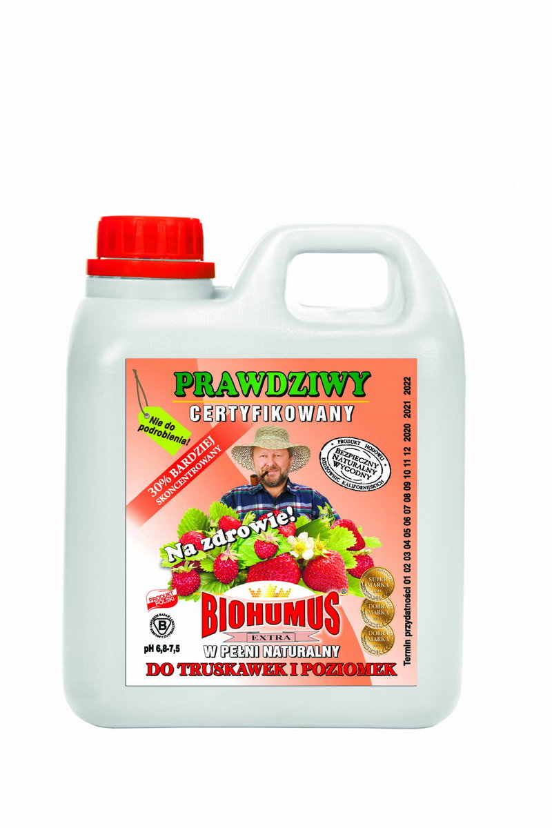 Ekodarpol Nawóz Biohumus Extra do truskawek 2 l