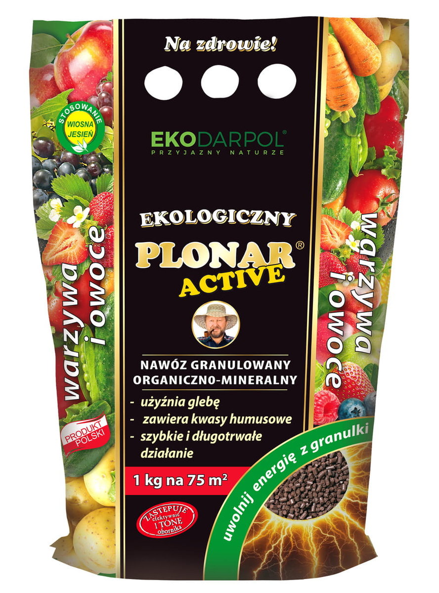 Ekodarpol Nawóz Plonar Active warzywa i owoce 1 kg