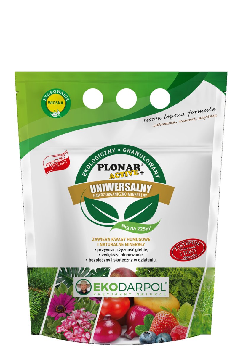 Ekodarpol Plonar Active+ Uniwersalny 3Kg