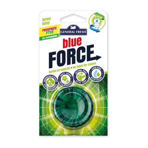 General Fresh Pol Hun Blue Force kostka krążek do spłuczki WC Leśny 7850