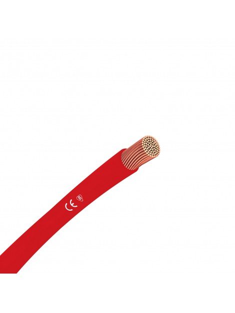 ELEKTROKABEL Przewód linka Lgy 25 mm2 450/750V czerwony