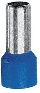 Końcówka tulejkowa (izolacja niebieska)