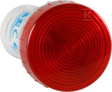 Spamel Lampka kompaktowa czerwona PK22-LC-230-LED-AC PK22-LC-230-LED\AC