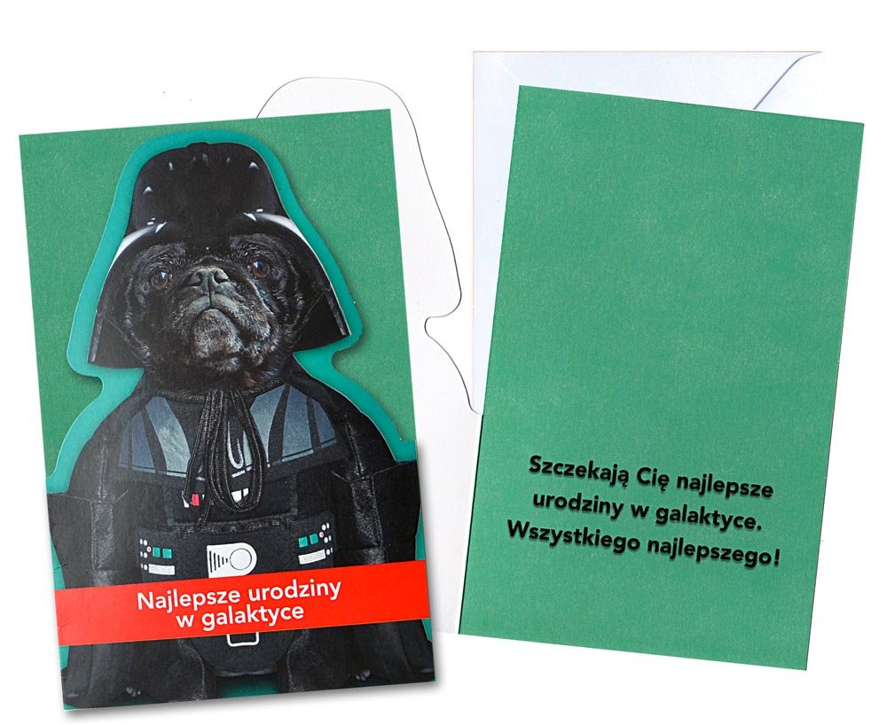 Karnet Urodziny Star Wars - Kukartka