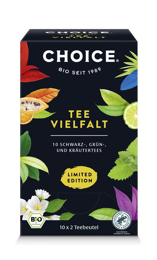 Choice Wybór herbat BIO 20 saszetek