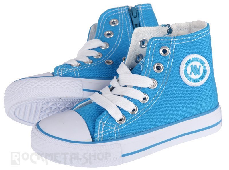 trampki dziecięce NEW AGE - BABY BLUE (082K)-32