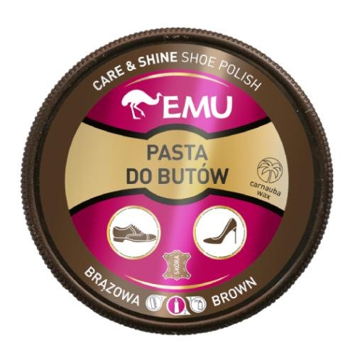 Emu brązowa pasta do butów