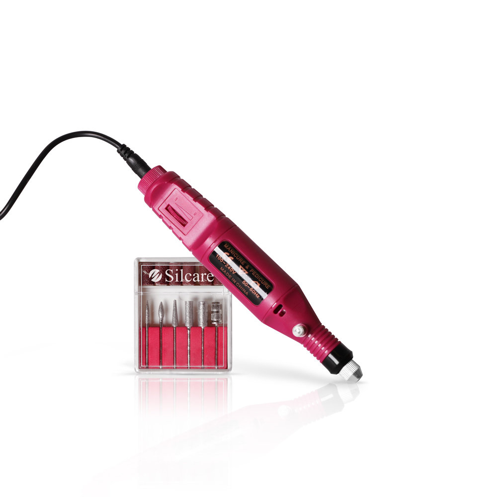 Silcare Frezarka Manicure Pedicure + Frezy 18W