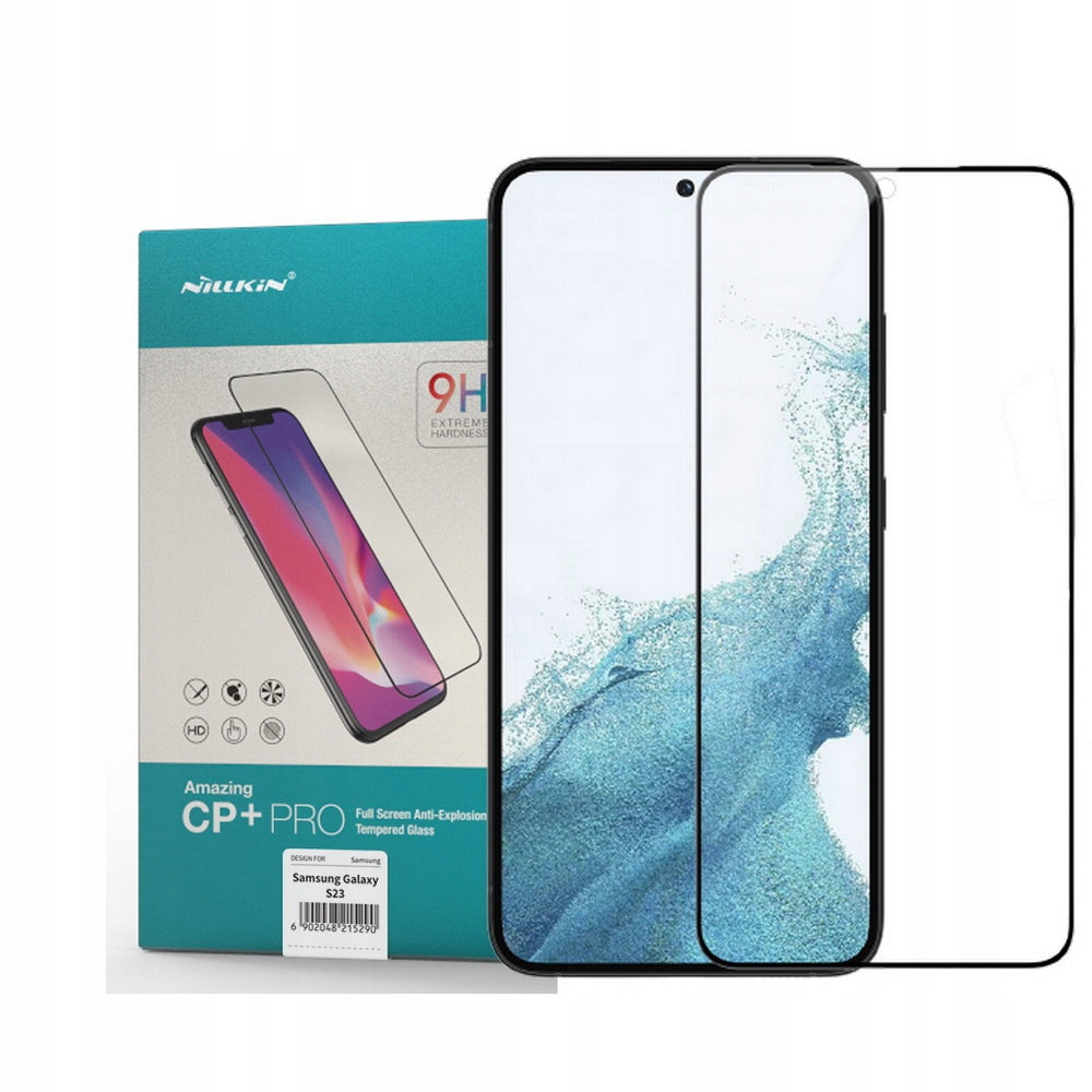 Nillkin CP+ Pro szkło hartowane do Samsung S23 (Black)