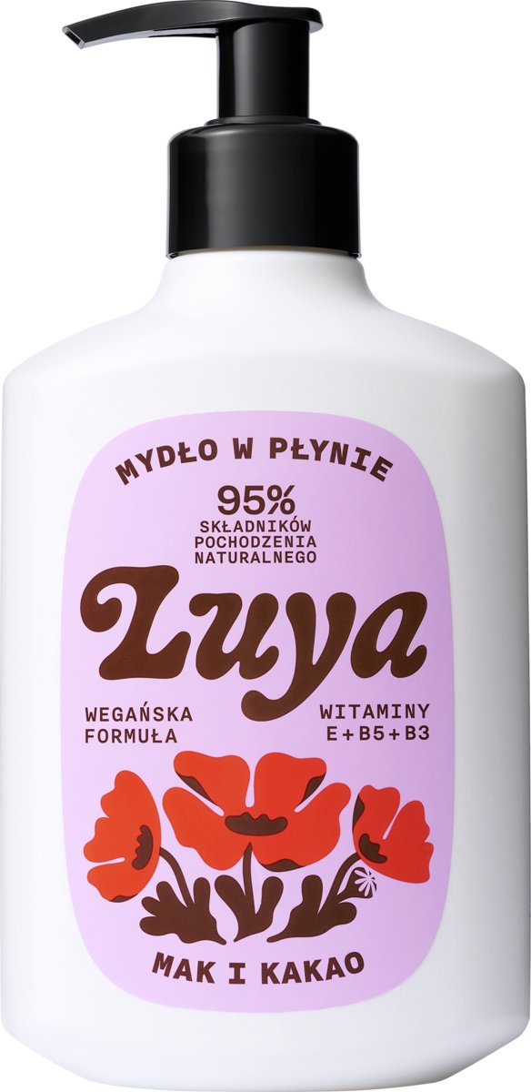 Mydło do rąk w płynie Mak i Kakao 400ml