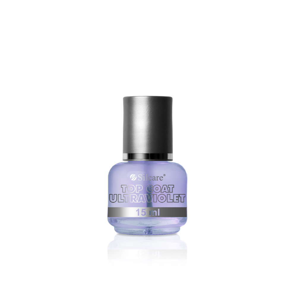 SILCARE Top Coat Ultraviolet 15 ml utrwardzacz!