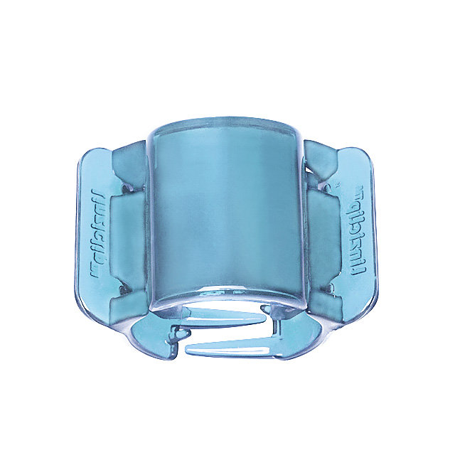 Linziclip, Klamra Midi Translucent Real Blue