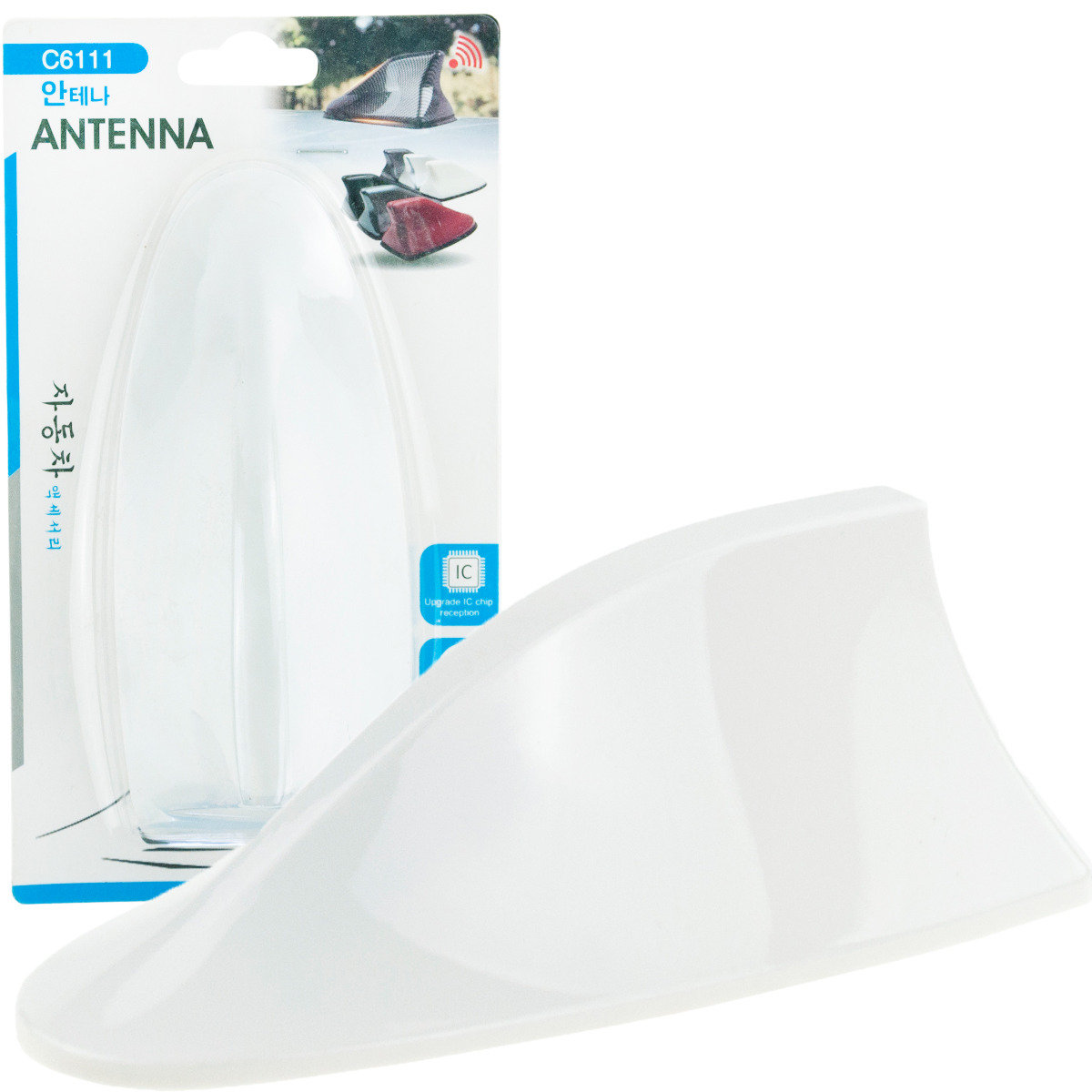 ANTENA SAMOCHODOWA PŁETWA DACHOWA REKIN MASZT FM