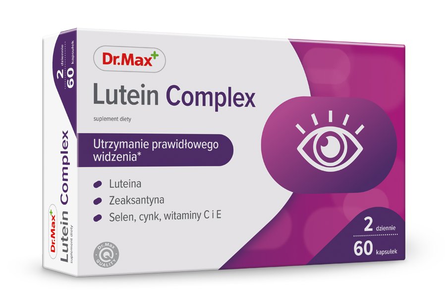 Lutein Complex Dr.Max, suplement diety, 60 kapsułek