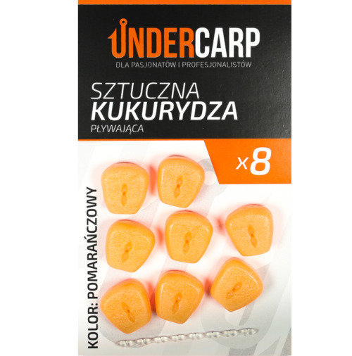 Undercarp Pływająca Sztuczna Kukurydza pomarańczow