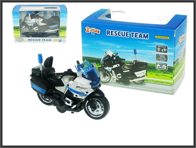M&Z Motocykl policyjny ze światłem i dźwiękiem
