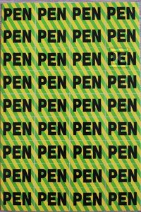 Arkusz samoprzylepny oznacznik przewodu uziemiającego neutralnego PEN