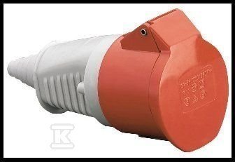 Gniazdo 32A 3P+Z IP44 izolowane przenośne 380V