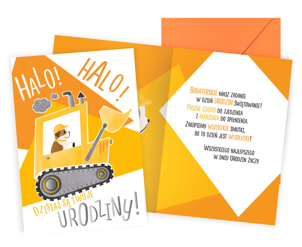 Karnet Urodziny - Kukartka