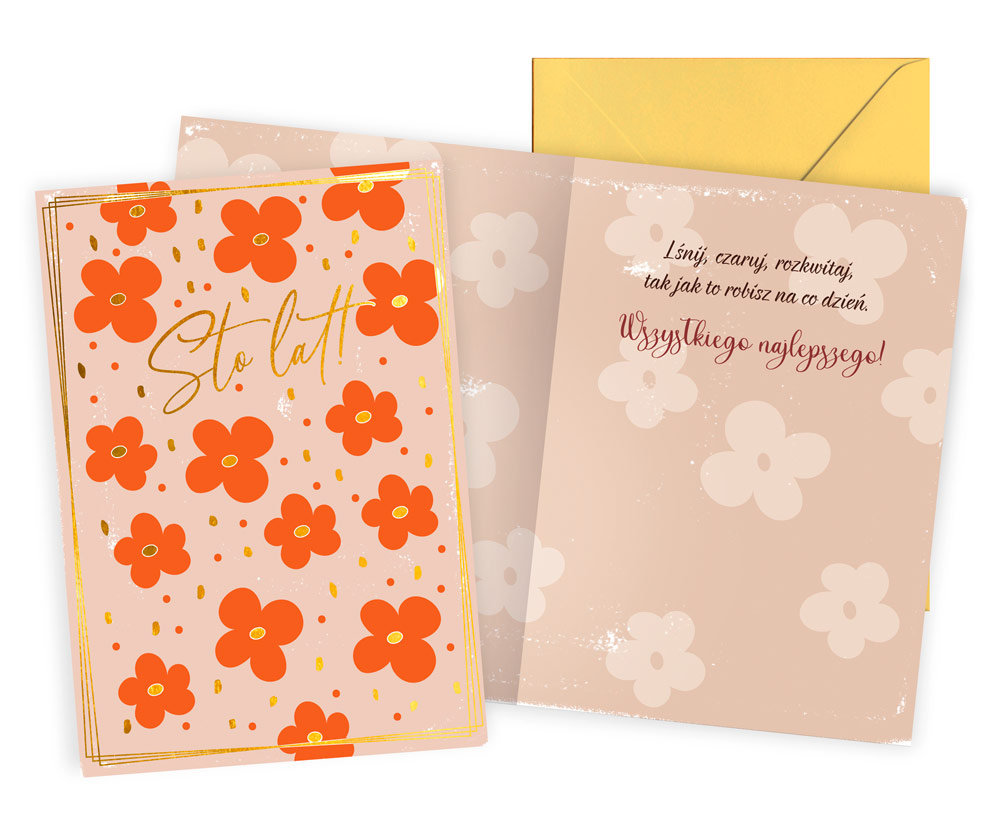 Karnet Urodziny - Kukartka