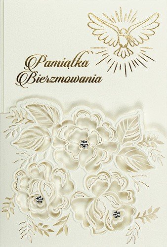 Pamiątka Bierzmowania z życzeniami LC3B