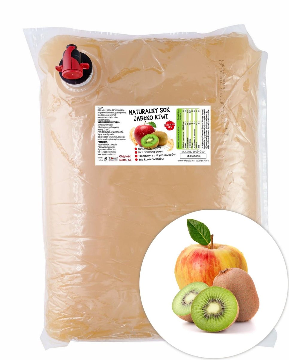Sok Jabłko-Kiwi 5l