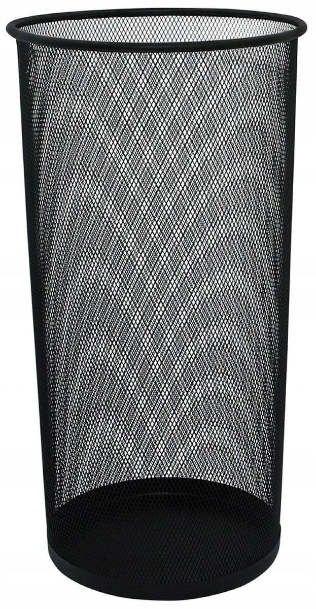 STOJAK PARASOLE METALOWY CZARNY WYSOKOŚĆ 50 CM