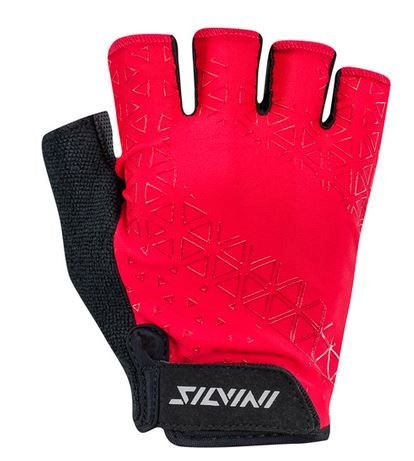Rękawiczki rowerowe Silvini Sarca | RUBY/PINK M