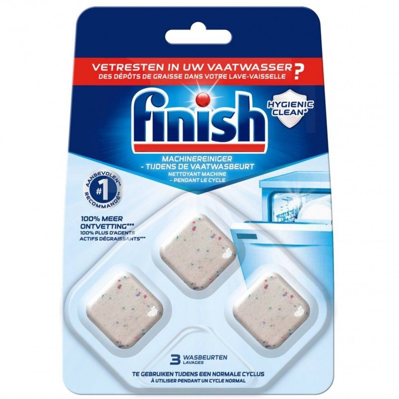 Finish Czyścik do Zmywarki 3x17g Regular