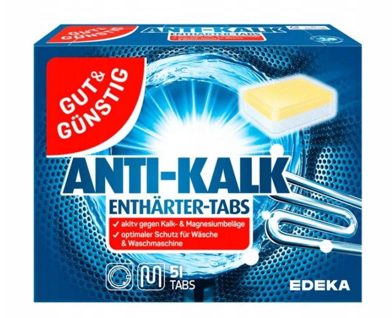 G&G Edeka Odkamieniacz do Pralki 51szt