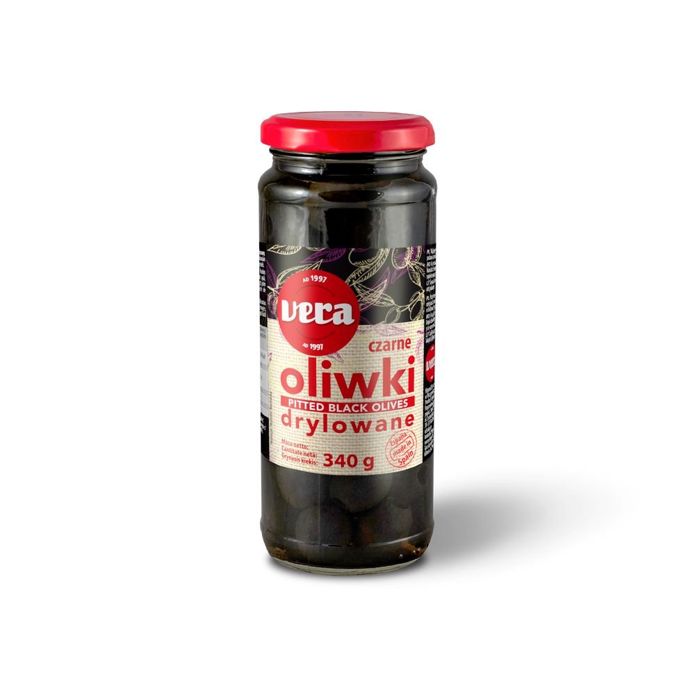 OLIWKI CZARNE DRYLOWANE 340G VERA