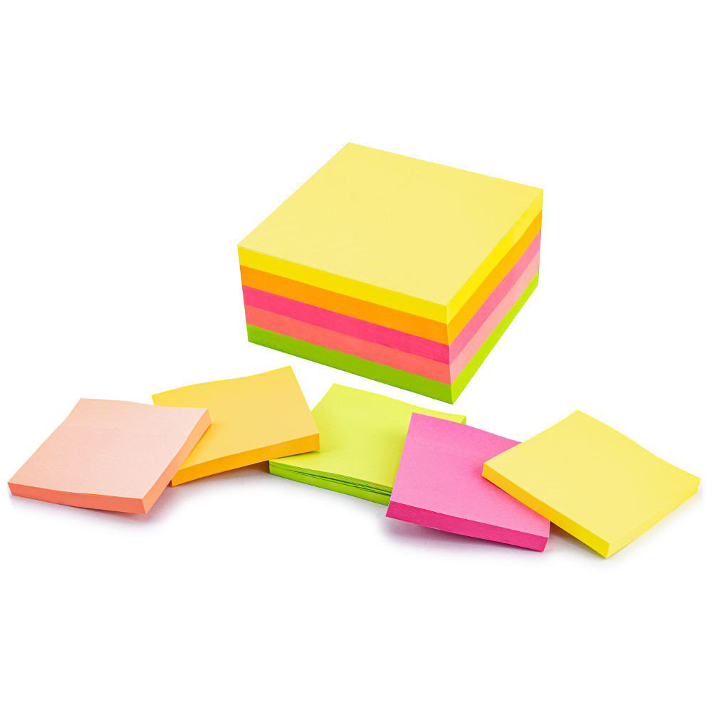 TAURUS Notes samoprzylepny 76X76 neon 400k