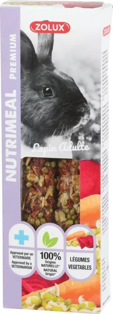 Zolux Nutrimeal 3 stick z warzywami 115g kolba dla królika
