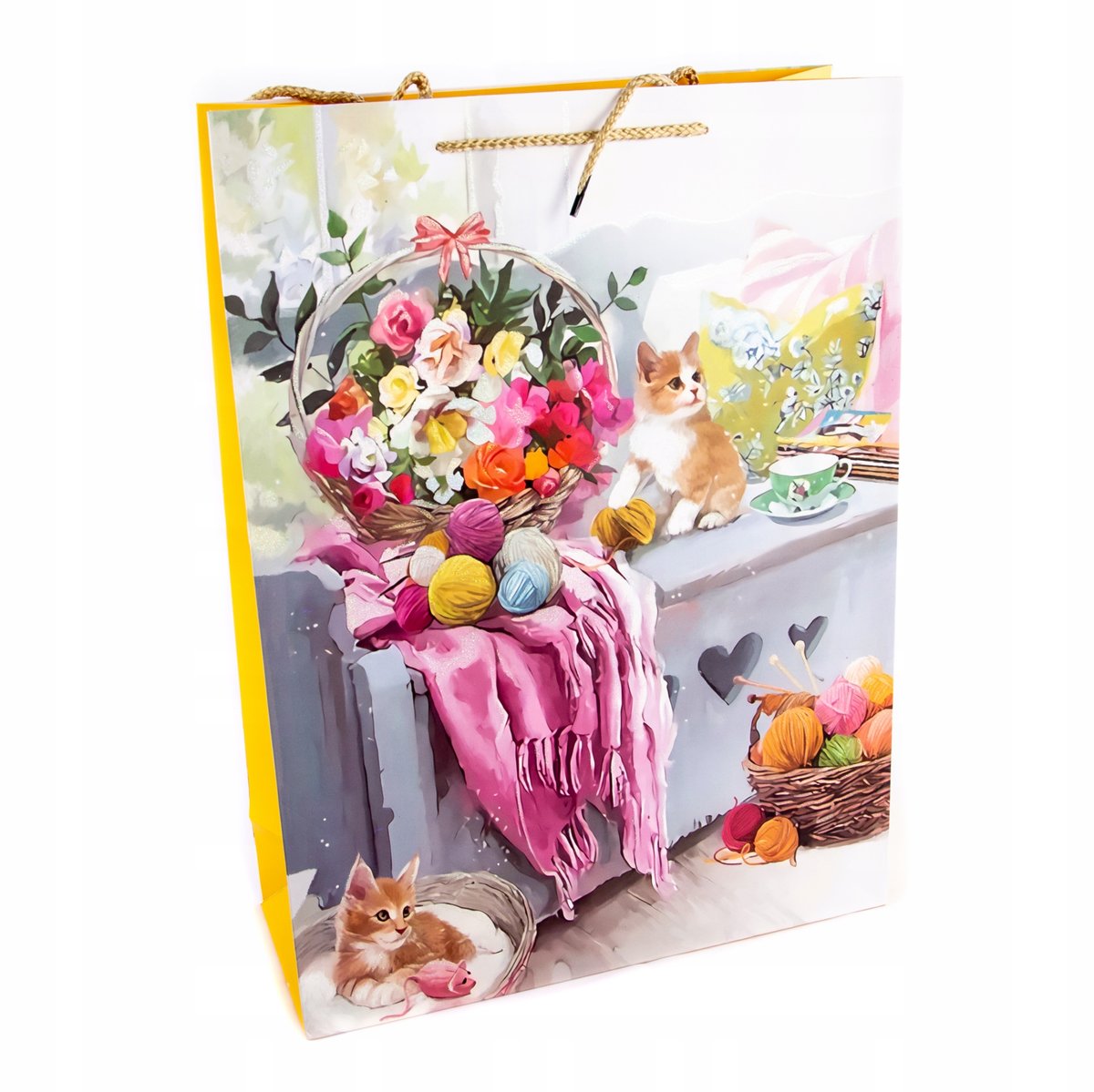 ELEGANCKA TOREBKA NA PREZENTY 31x42CM RÓŻNE KOLORY