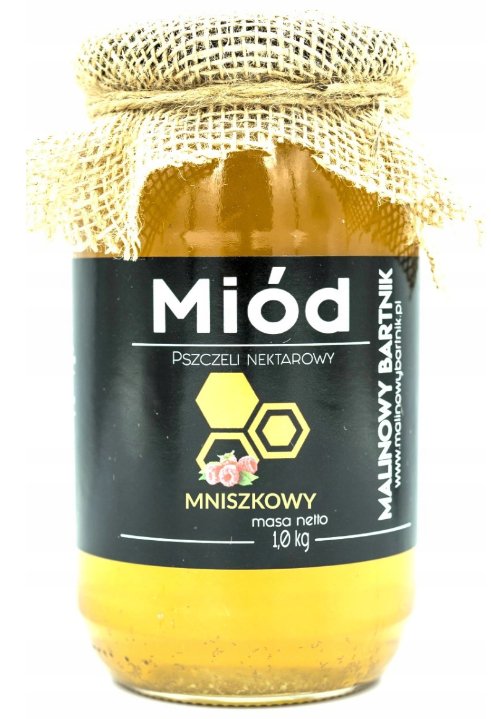 Miód Mniszkowy 1 kg Malinowy Bartnik