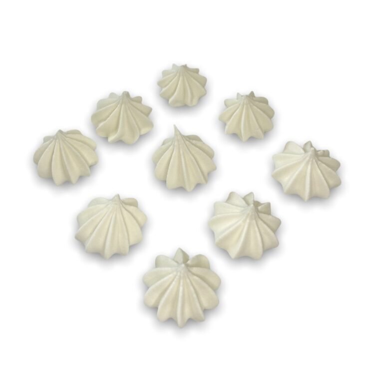 Mini bezy białe zestaw 9 szt