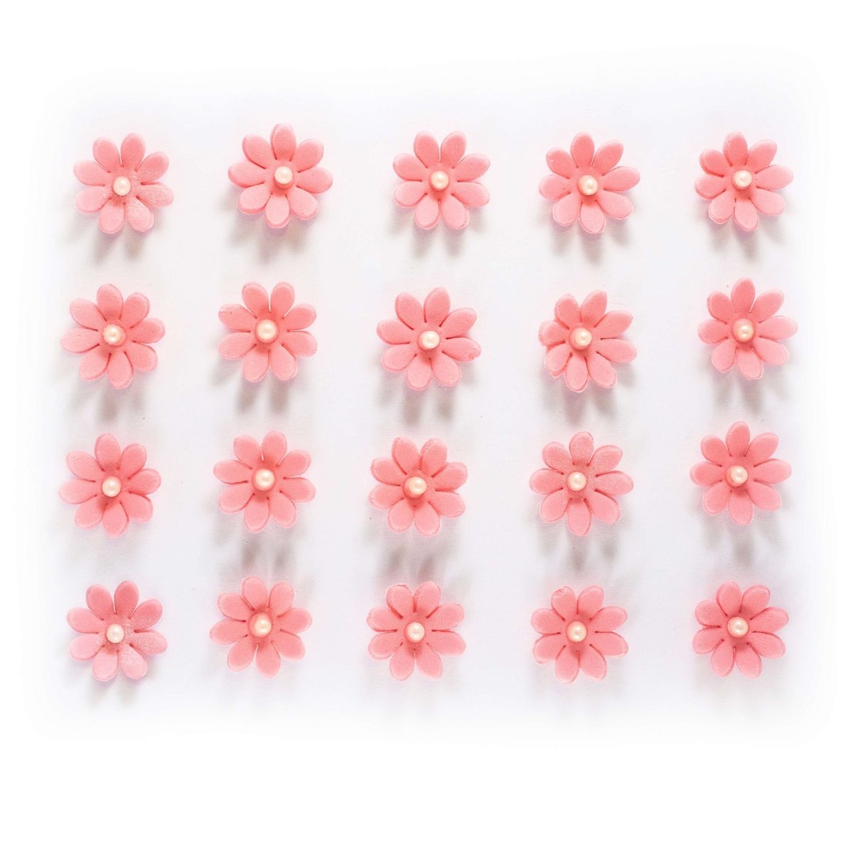 Stokrotka Różowa Kwiaty Cukrowe Na Tort Urodzinowy