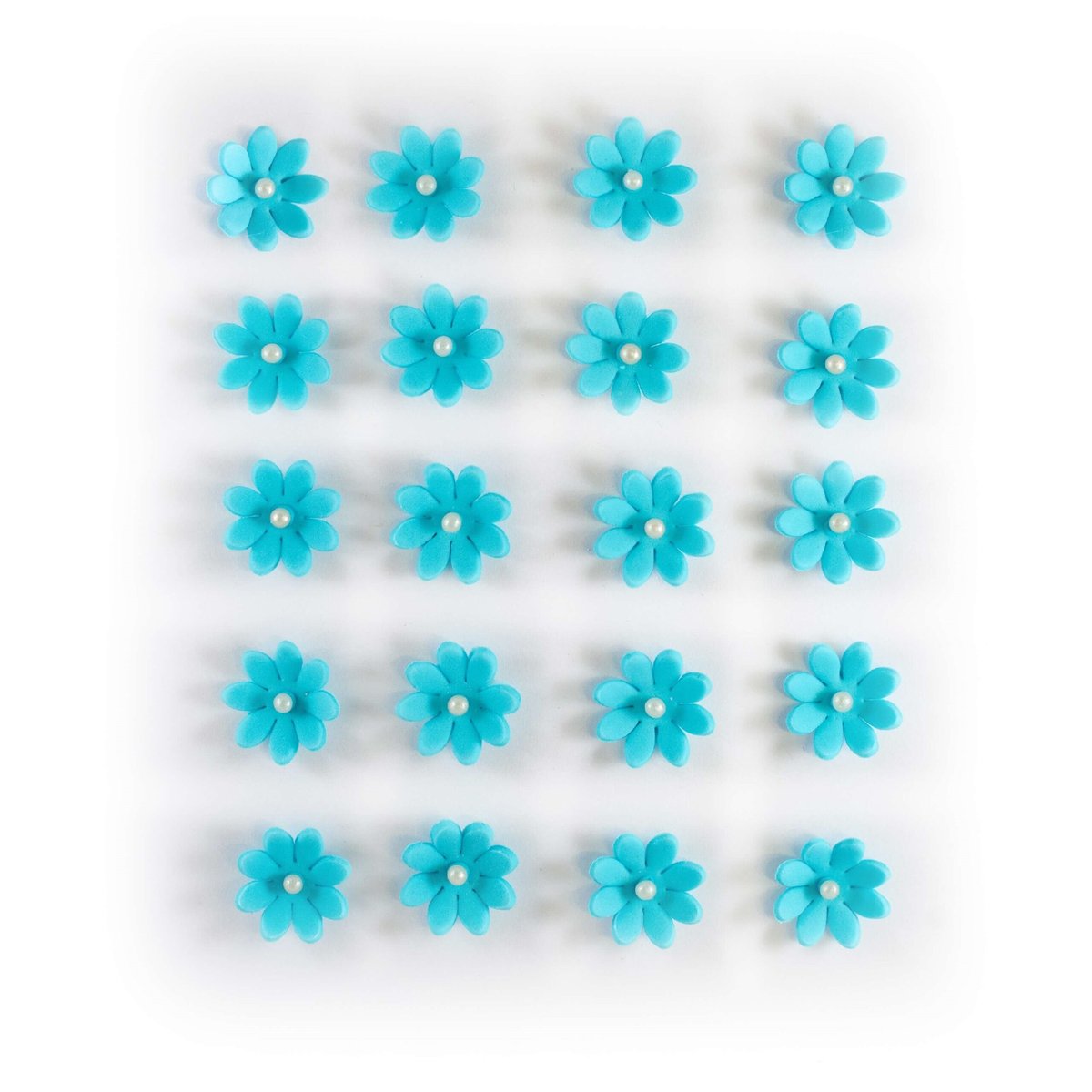 Kwiaty Cukrowe Na Tort Urodzinowy Stokrotka Niebieska