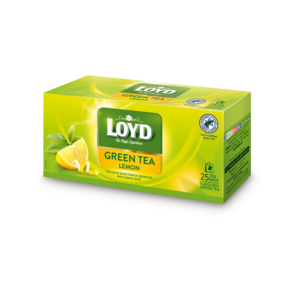 LOYD GREEN TEA LEMON zielona Herbata